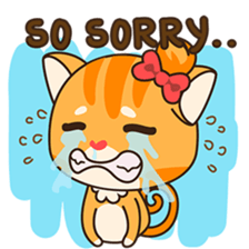 Sonya, The Sassy Cat sticker #6461585