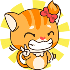 Sonya, The Sassy Cat sticker #6461588