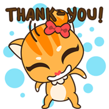 Sonya, The Sassy Cat sticker #6461589