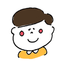 "kawaii" boy and girl sticker #6461872