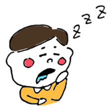 "kawaii" boy and girl sticker #6461886