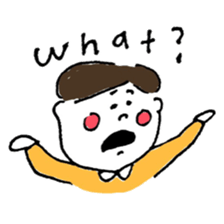 "kawaii" boy and girl sticker #6461894