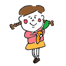 "kawaii" boy and girl sticker #6461910