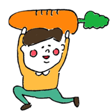 "kawaii" boy and girl sticker #6461911