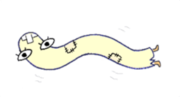 The person who does not work Mr. Puyan sticker #6462397