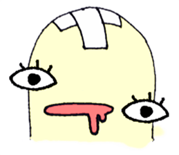 The person who does not work Mr. Puyan sticker #6462401