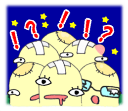 The person who does not work Mr. Puyan sticker #6462412