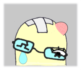 The person who does not work Mr. Puyan sticker #6462420