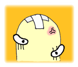 The person who does not work Mr. Puyan sticker #6462424