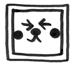 Rabbit Meechan.Simple version. sticker #6462488