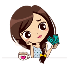 Alice in Secret Love version sticker #6462572