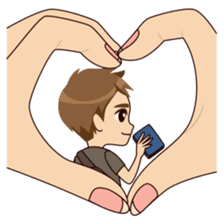 Alice in Secret Love version sticker #6462575