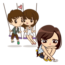 Alice in Secret Love version sticker #6462588