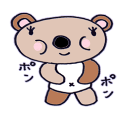 kind bearl kuchan sticker #6463028