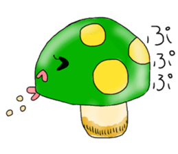 pig mushroom and the others sticker #6463272