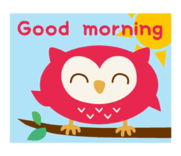 Owl Story -English version- sticker #6464152