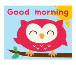 Owl Story -English version- sticker #6464152