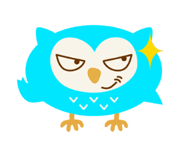 Owl Story -English version- sticker #6464159