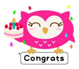 Owl Story -English version- sticker #6464160