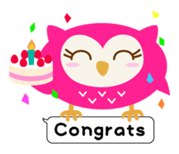 Owl Story -English version- sticker #6464160