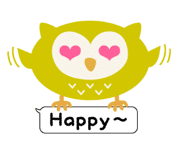 Owl Story -English version- sticker #6464162