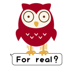 Owl Story -English version- sticker #6464163