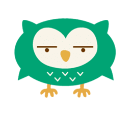 Owl Story -English version- sticker #6464166