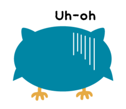 Owl Story -English version- sticker #6464167