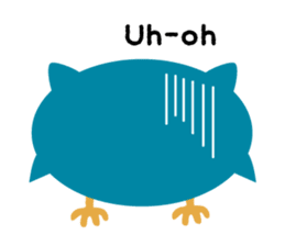 Owl Story -English version- sticker #6464167