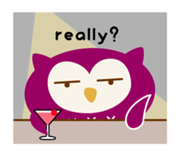 Owl Story -English version- sticker #6464168