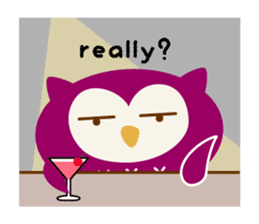 Owl Story -English version- sticker #6464168