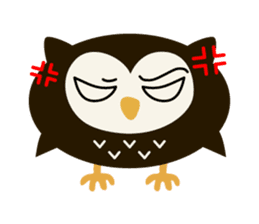 Owl Story -English version- sticker #6464171