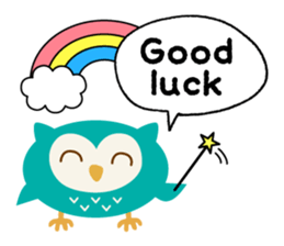 Owl Story -English version- sticker #6464172