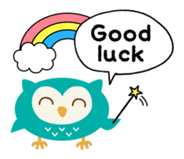 Owl Story -English version- sticker #6464172