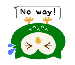 Owl Story -English version- sticker #6464174