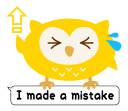 Owl Story -English version- sticker #6464178