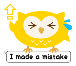 Owl Story -English version- sticker #6464178