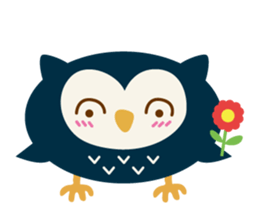 Owl Story -English version- sticker #6464179