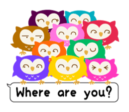 Owl Story -English version- sticker #6464180