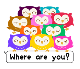 Owl Story -English version- sticker #6464180