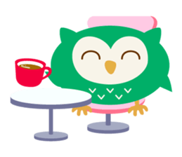 Owl Story -English version- sticker #6464184