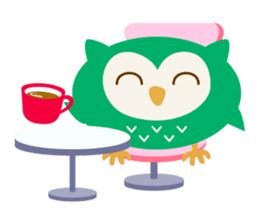Owl Story -English version- sticker #6464184
