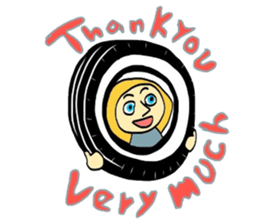 I have a favorite car model sticker #6465005