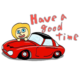 I have a favorite car model sticker #6465008