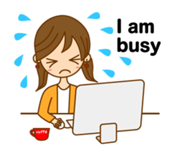 Good luck ! Girls !(Business ver.) sticker #6465201