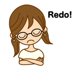 Good luck ! Girls !(Business ver.) sticker #6465228