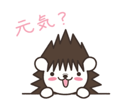 Hedgehog Kurimaru 2 sticker #6465312