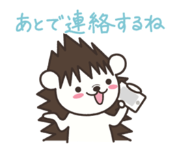 Hedgehog Kurimaru 2 sticker #6465320