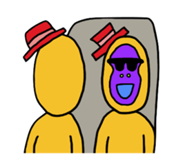 I am gorilla sticker #6465365