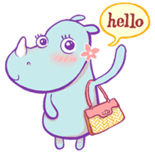 Rini the Rhino sticker #6465712